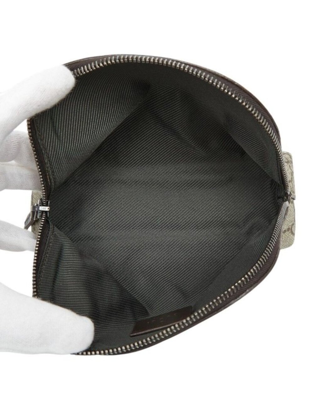 Gucci GG Supreme Gglogo Pouch Beige - Picture 8 of 10